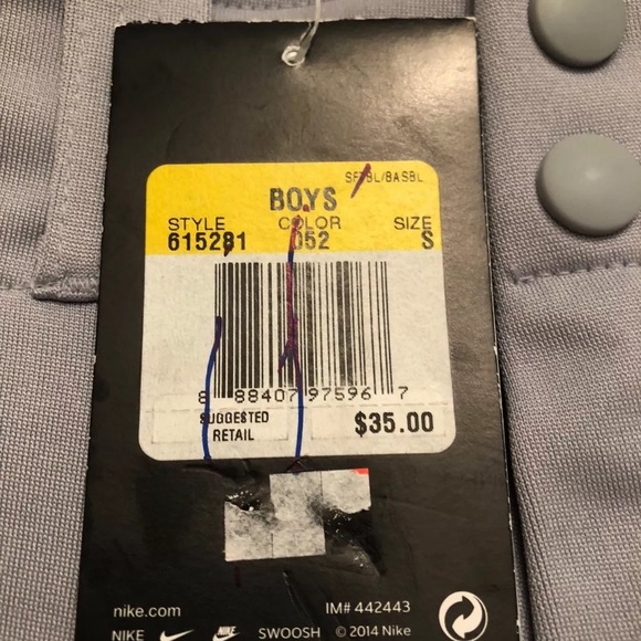 Nike Piped Swingman Dri-Fit Baseball Pants 615281 - Picture 5 of 8